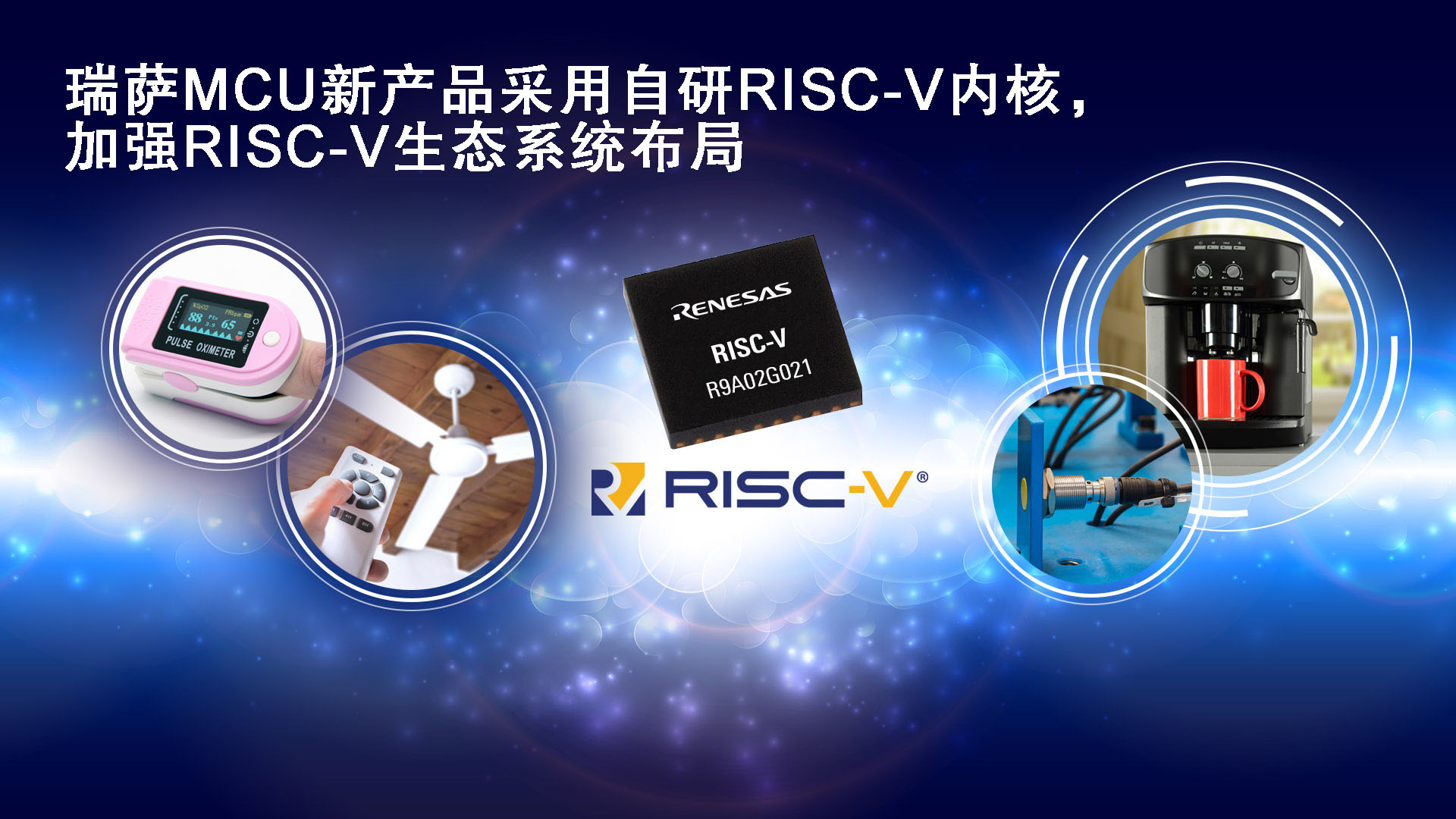 瑞萨率先在业内推出采用自研CPU内核的通用32位RISC-V MCU